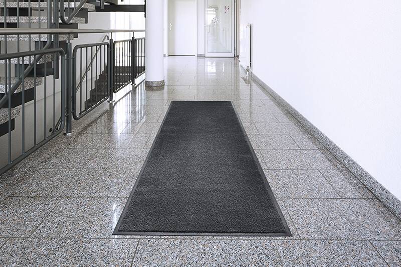 Dry-Clean-Antraciet -maatmat incl. rand Dry Clean Antraciet maatmat incl. rand