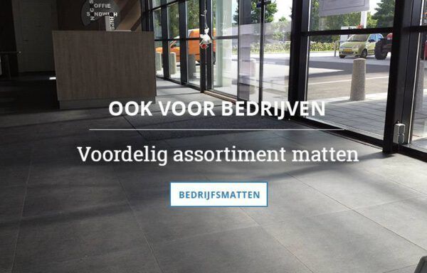 Dry Clean Droogloopmat zonder rand - Op Maat